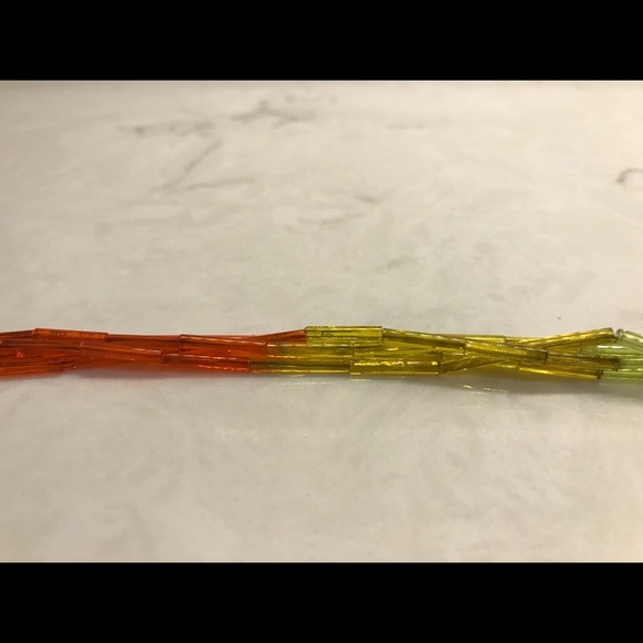 Vintage Philippe Audibert Necklace, Rainbow 17” - Picture 8 of 8